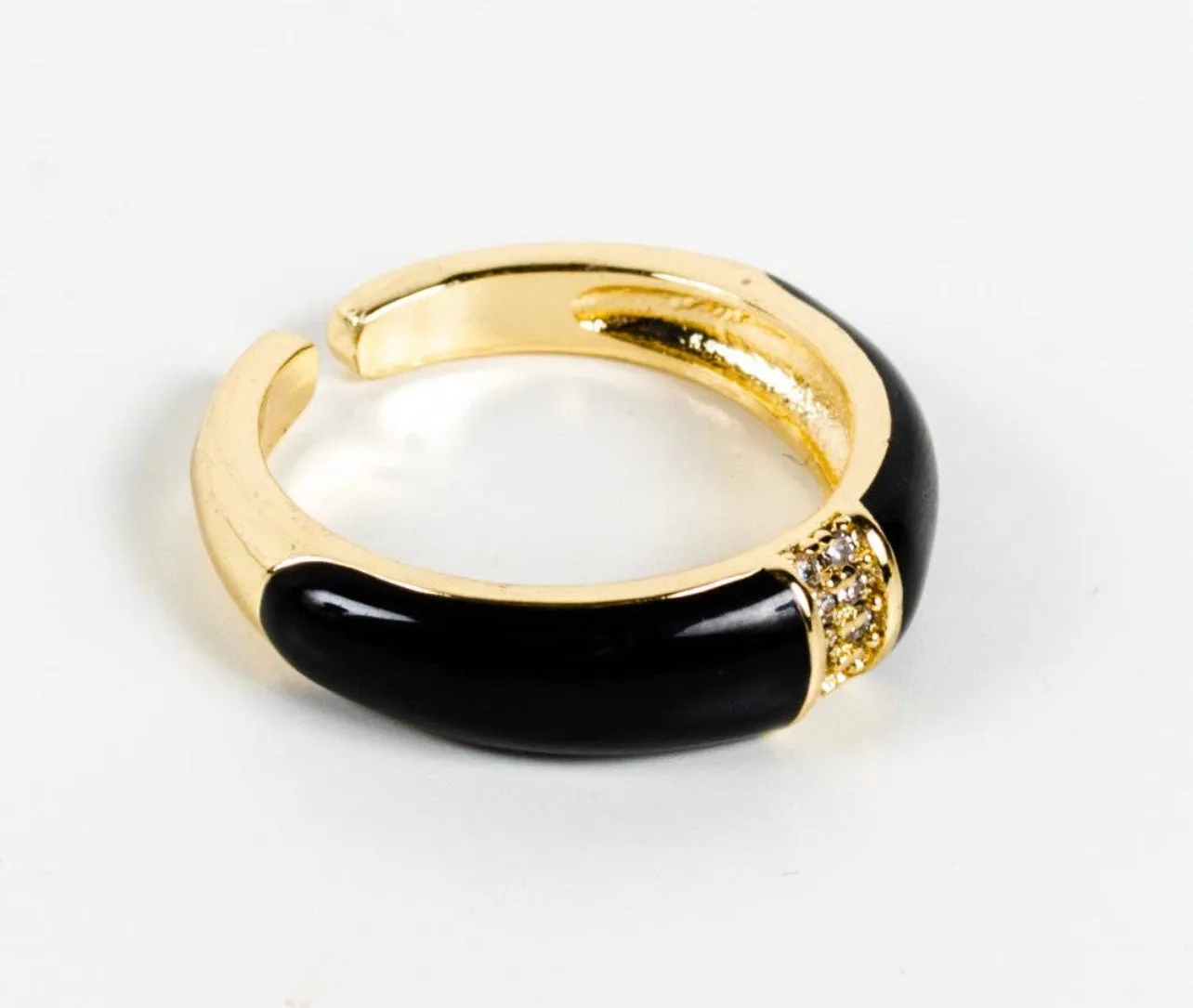 Mallory Enameled Statement Ring