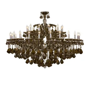 Maria Theresa Chandelier - 37 Bulbs - Chrome