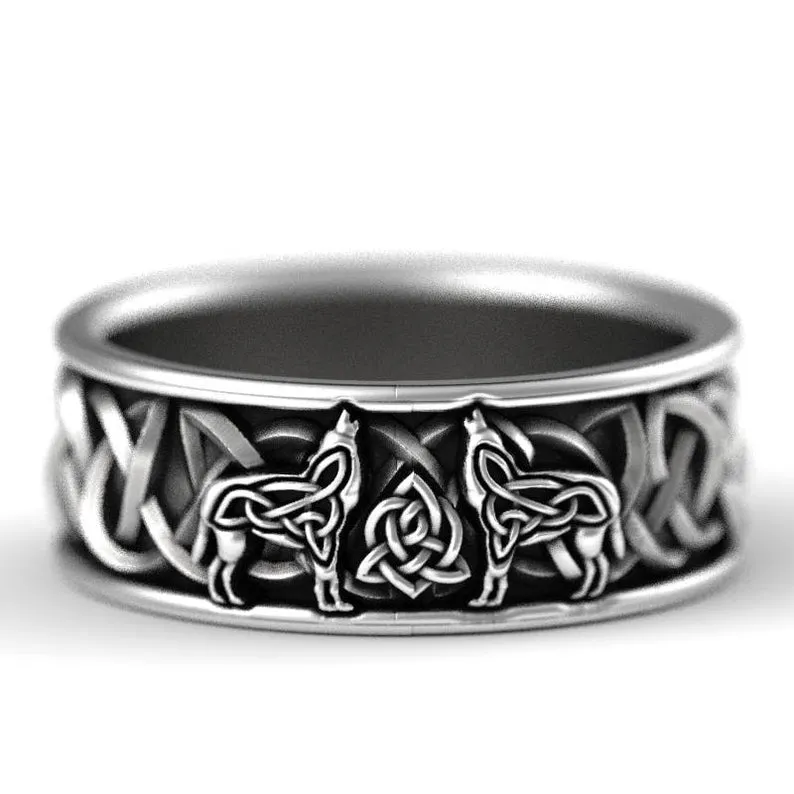 Mens Viking Nordic Mythology Rings | Mens Jewelry Rings