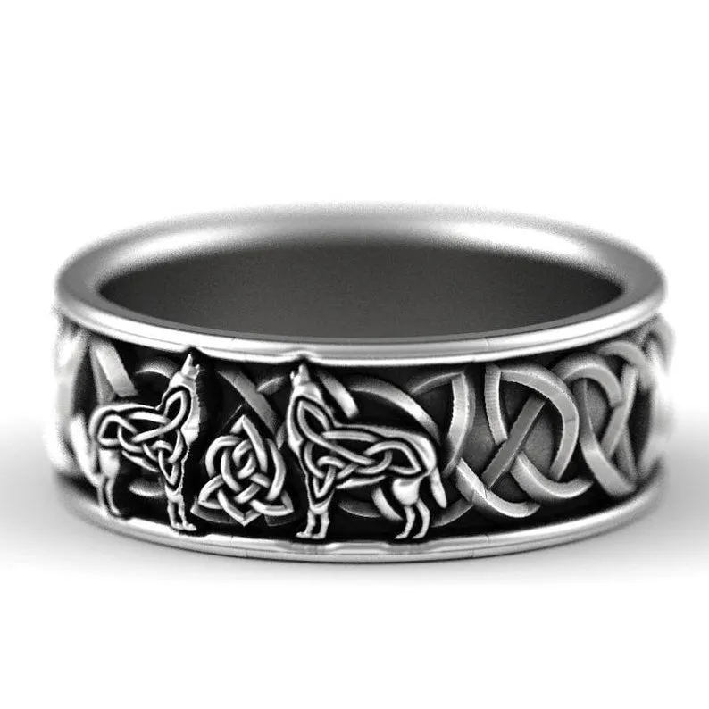 Mens Viking Nordic Mythology Rings | Mens Jewelry Rings