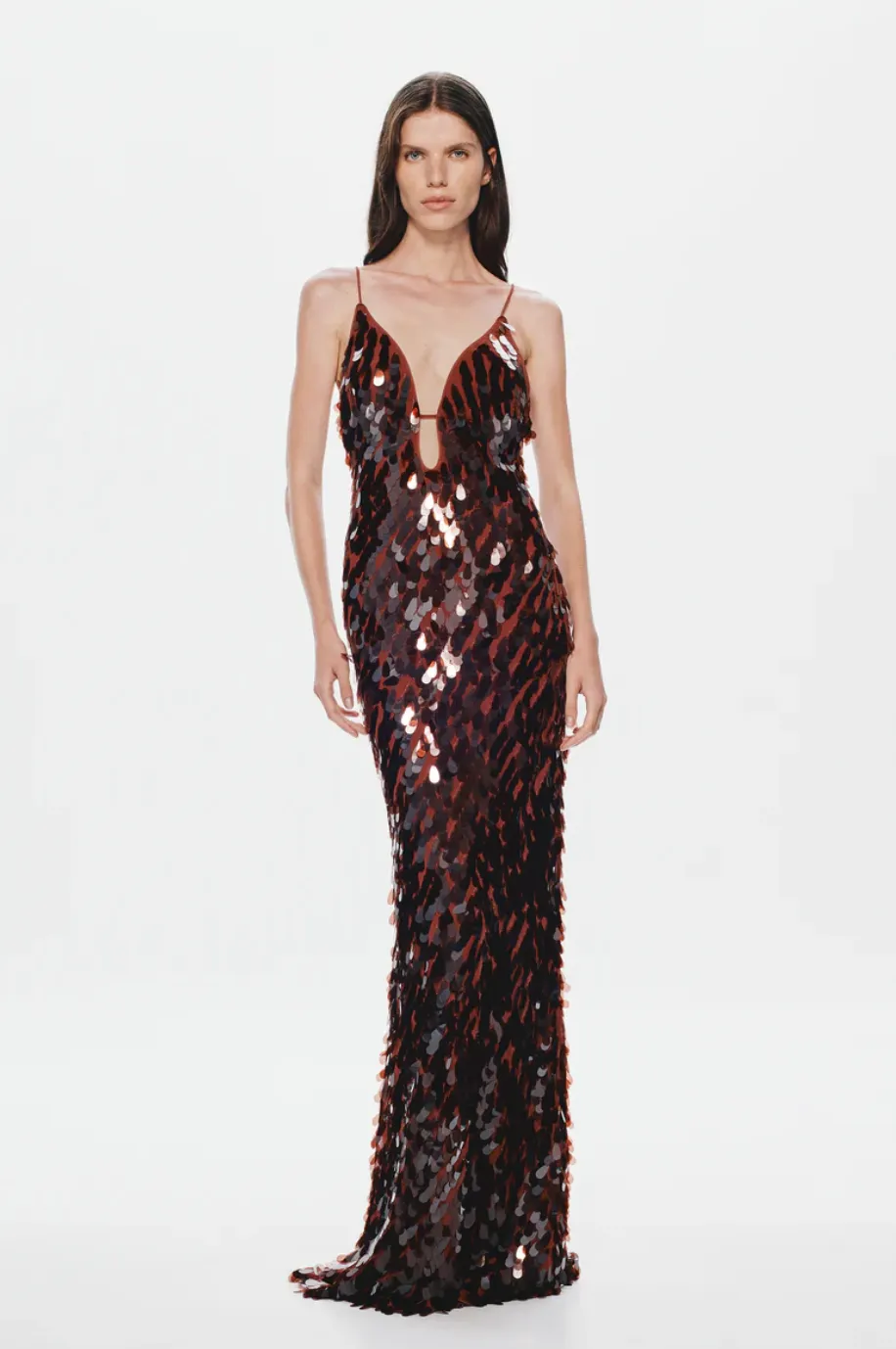 Misha - Sapphire Sequin Maxi Dress