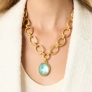 Nassau Aquamarine Statement Necklace