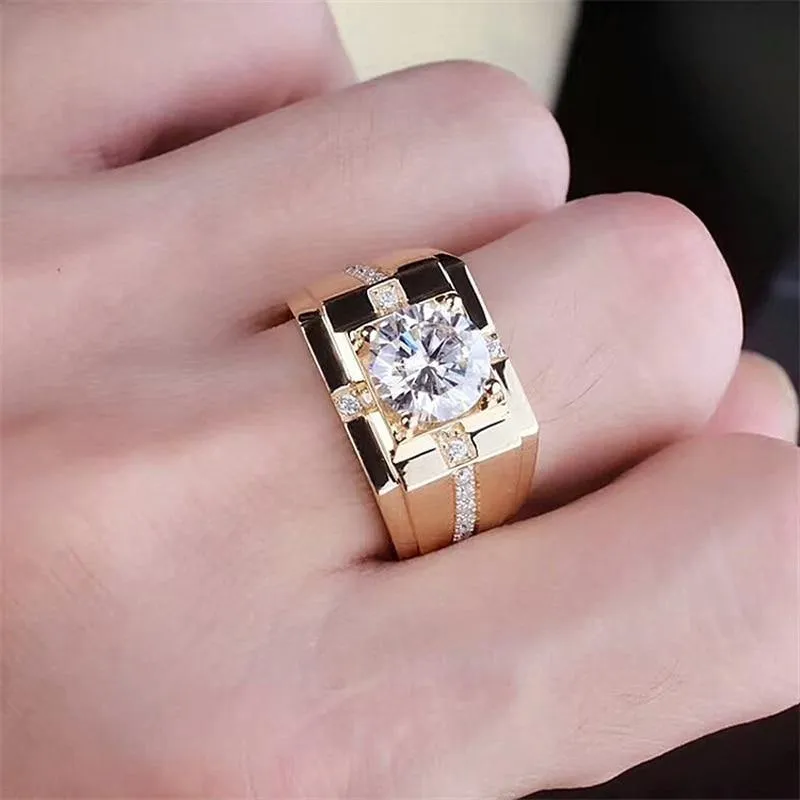 New Fine Jewelry AAA Cubic Zirconia Diamonds Ring