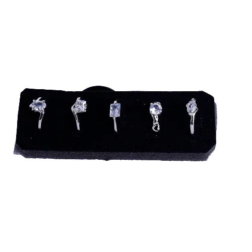 Pack of 5 Beautiful Zarcon Rings