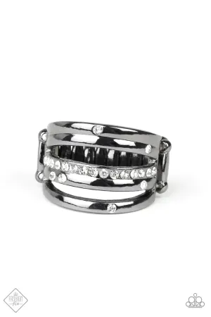 Paparazzi Ring ~ Make A SHEEN  - Black