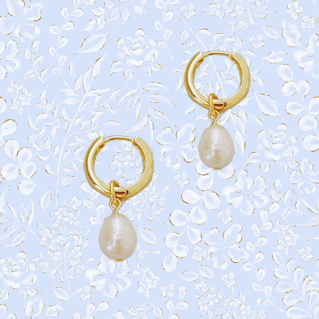 PEARL HOOPS ✿ CARI