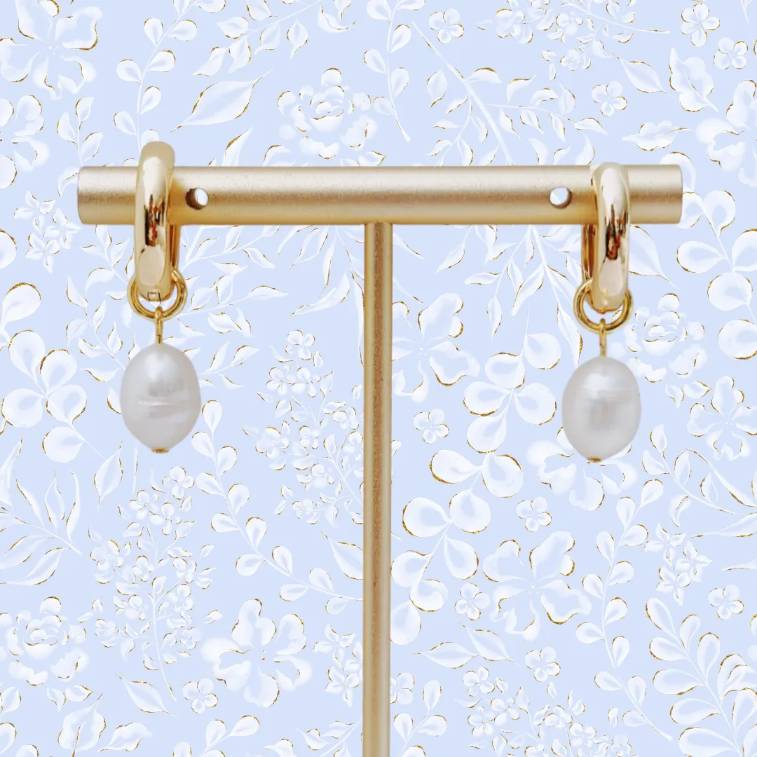 PEARL HOOPS ✿ CARI