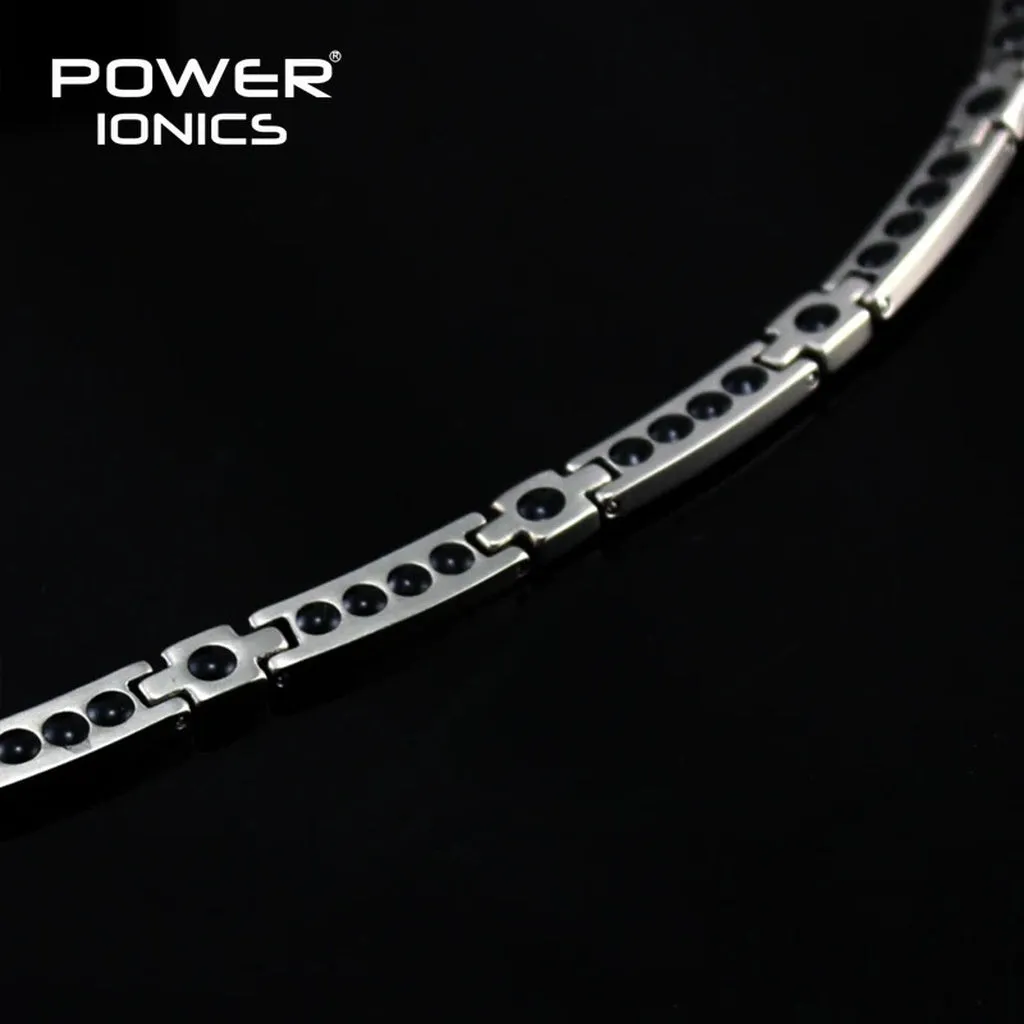 Power Ionics Genuine 100% Titanium 99.999% Germanium Necklace  W/ Retail Box PT030