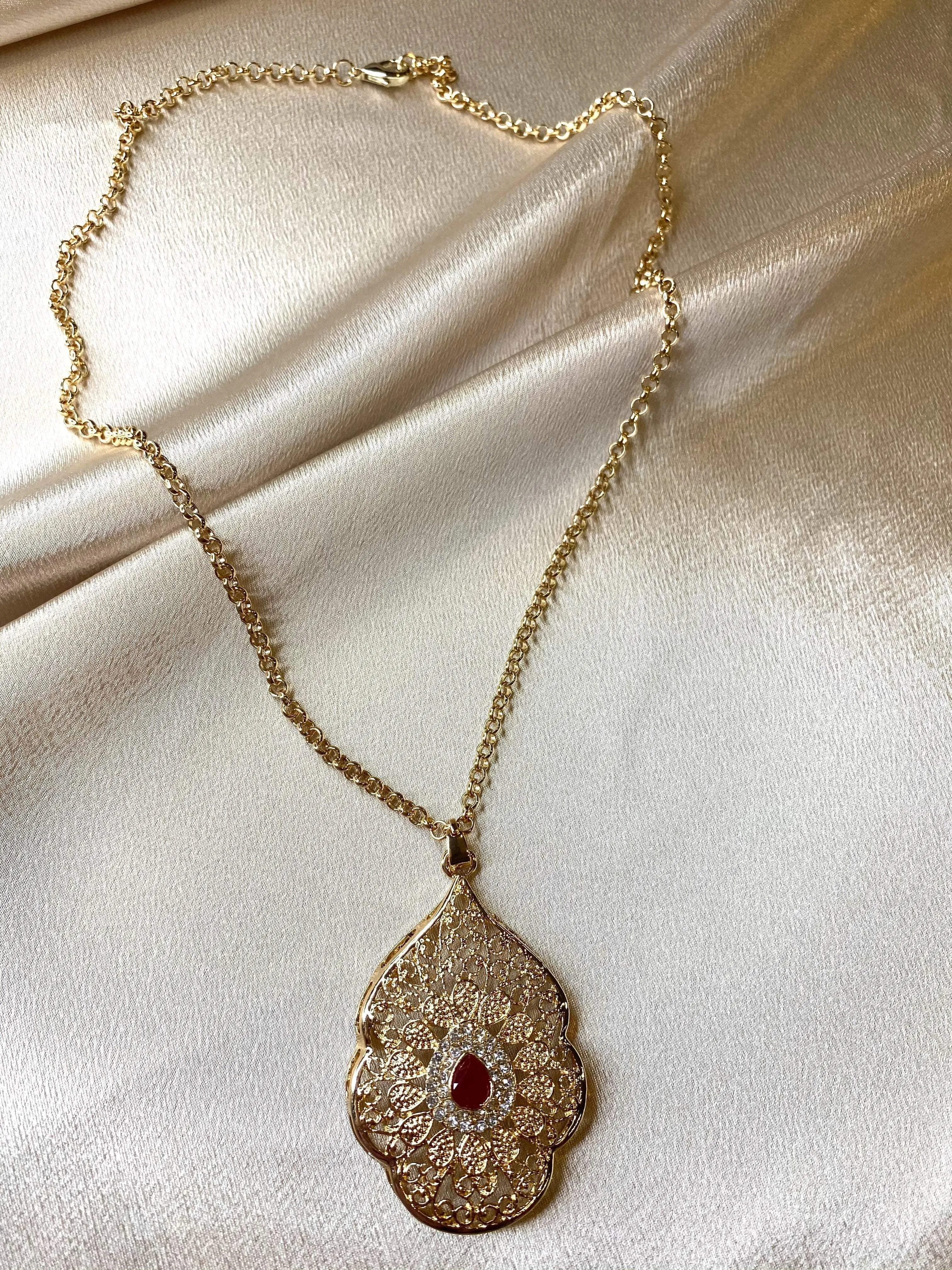Princess Jasmine Statement Necklace