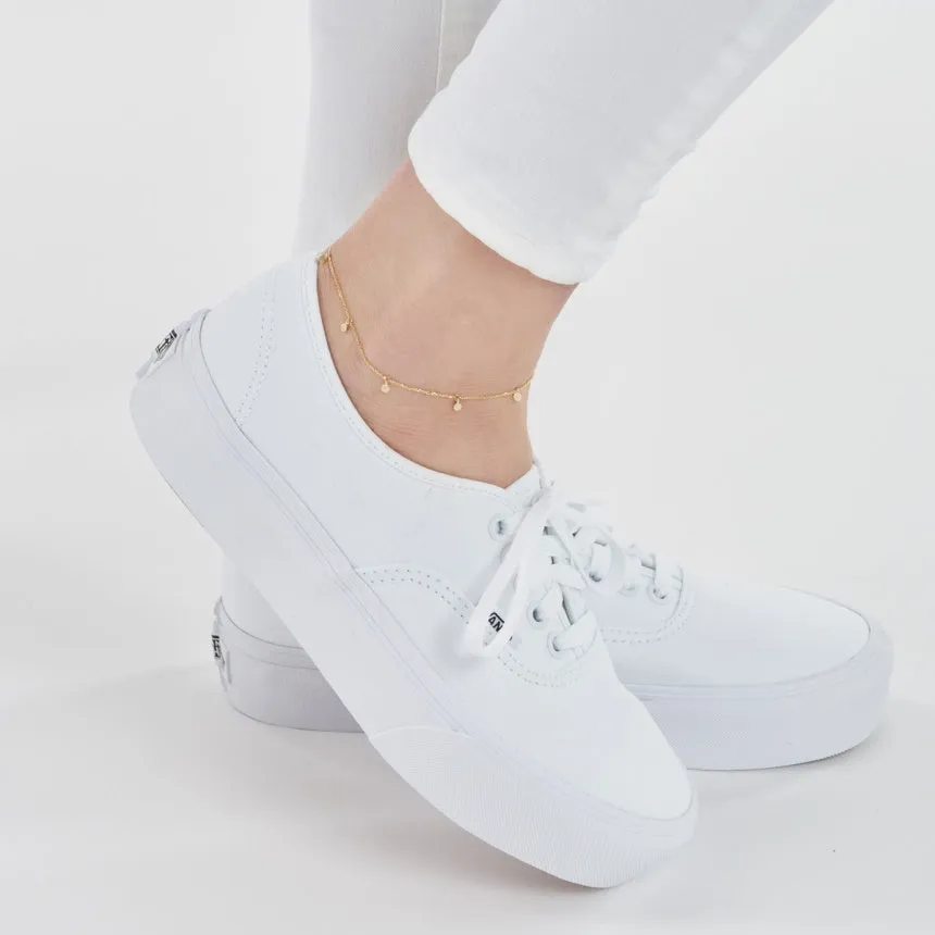 Real Gold Ankle Bracelet