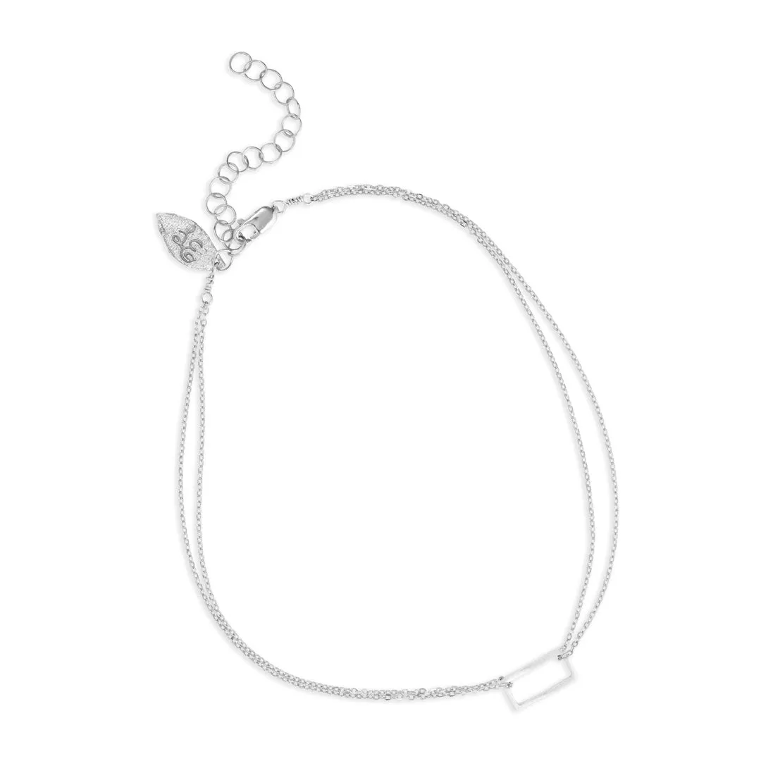 Rectangle Anklet