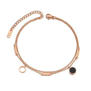 Rose Gold Ankle Chain