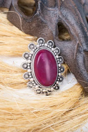 SALE! Purple Mirror Lake Ring