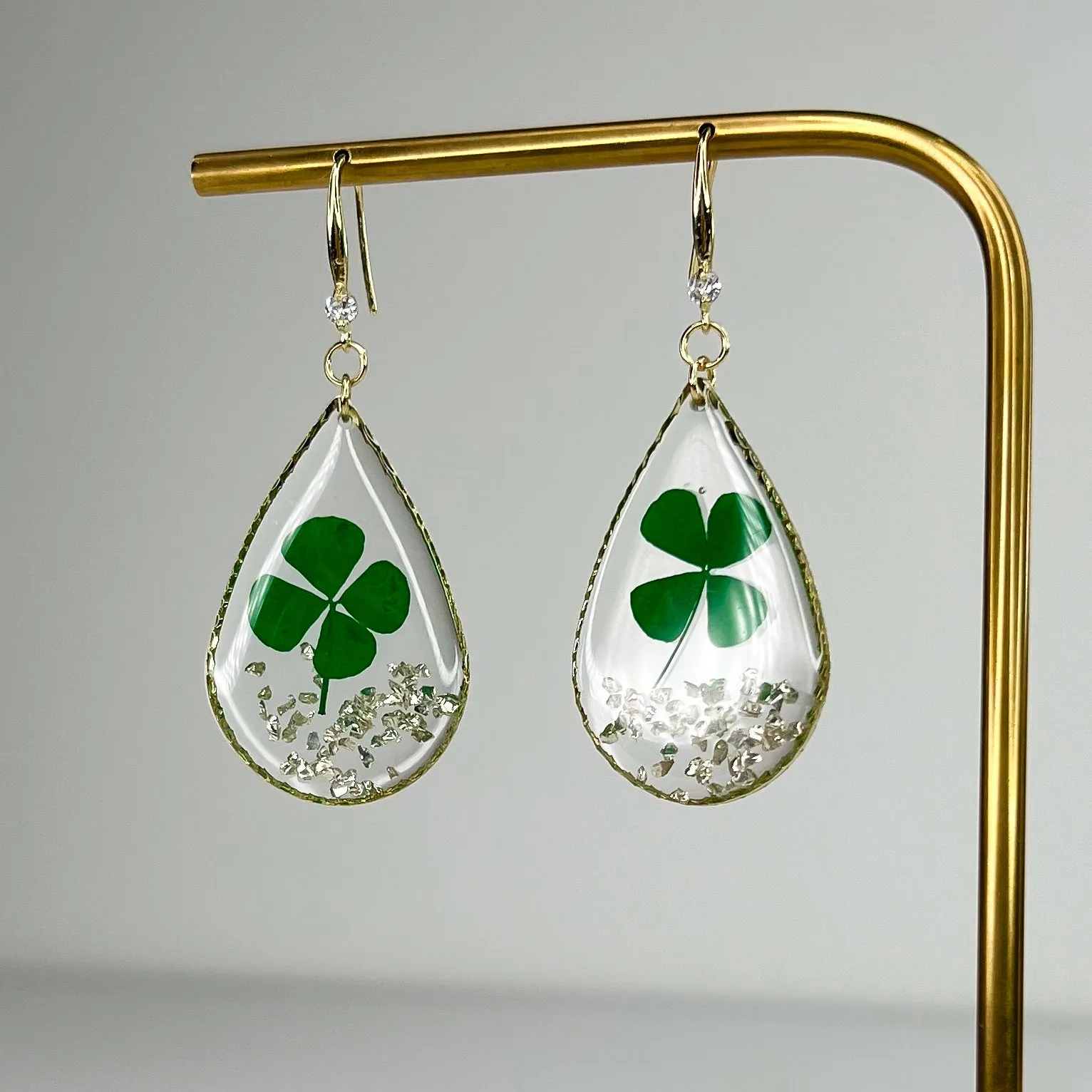 Scatter Luck Gold Drop Earrings