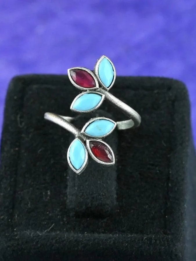 Silver Look-Alike Stylish Adjustable Finger Rings for Everyday Wear | Sarichka