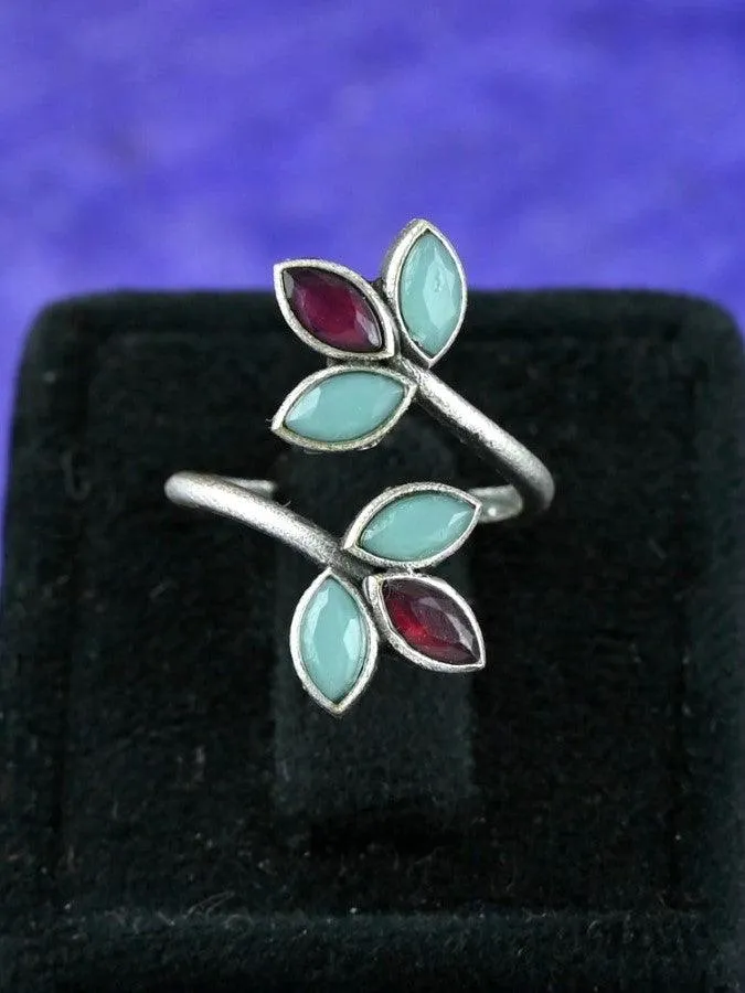 Silver Look-Alike Stylish Adjustable Finger Rings for Everyday Wear | Sarichka