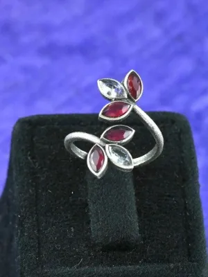 Silver Look-Alike Stylish Adjustable Finger Rings for Everyday Wear | Sarichka