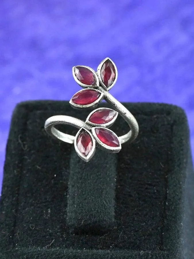 Silver Look-Alike Stylish Adjustable Finger Rings for Everyday Wear | Sarichka