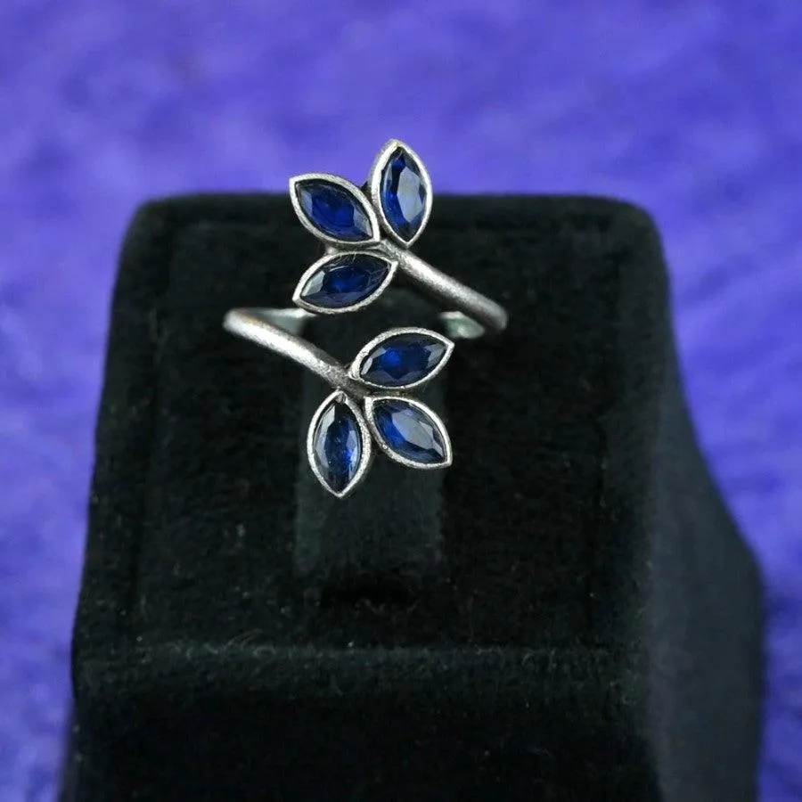 Silver Look-Alike Stylish Adjustable Finger Rings for Everyday Wear | Sarichka