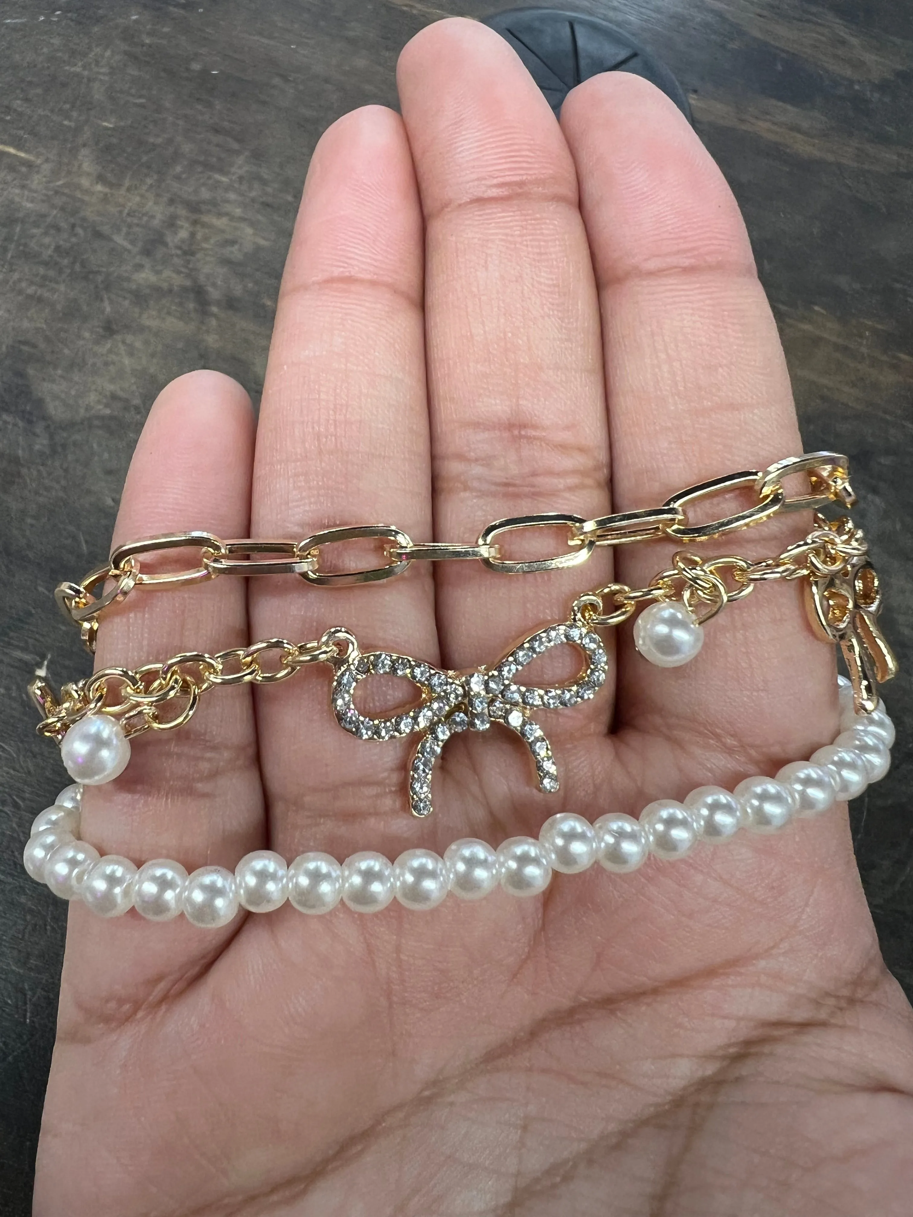 Stack Bracelet with Charms