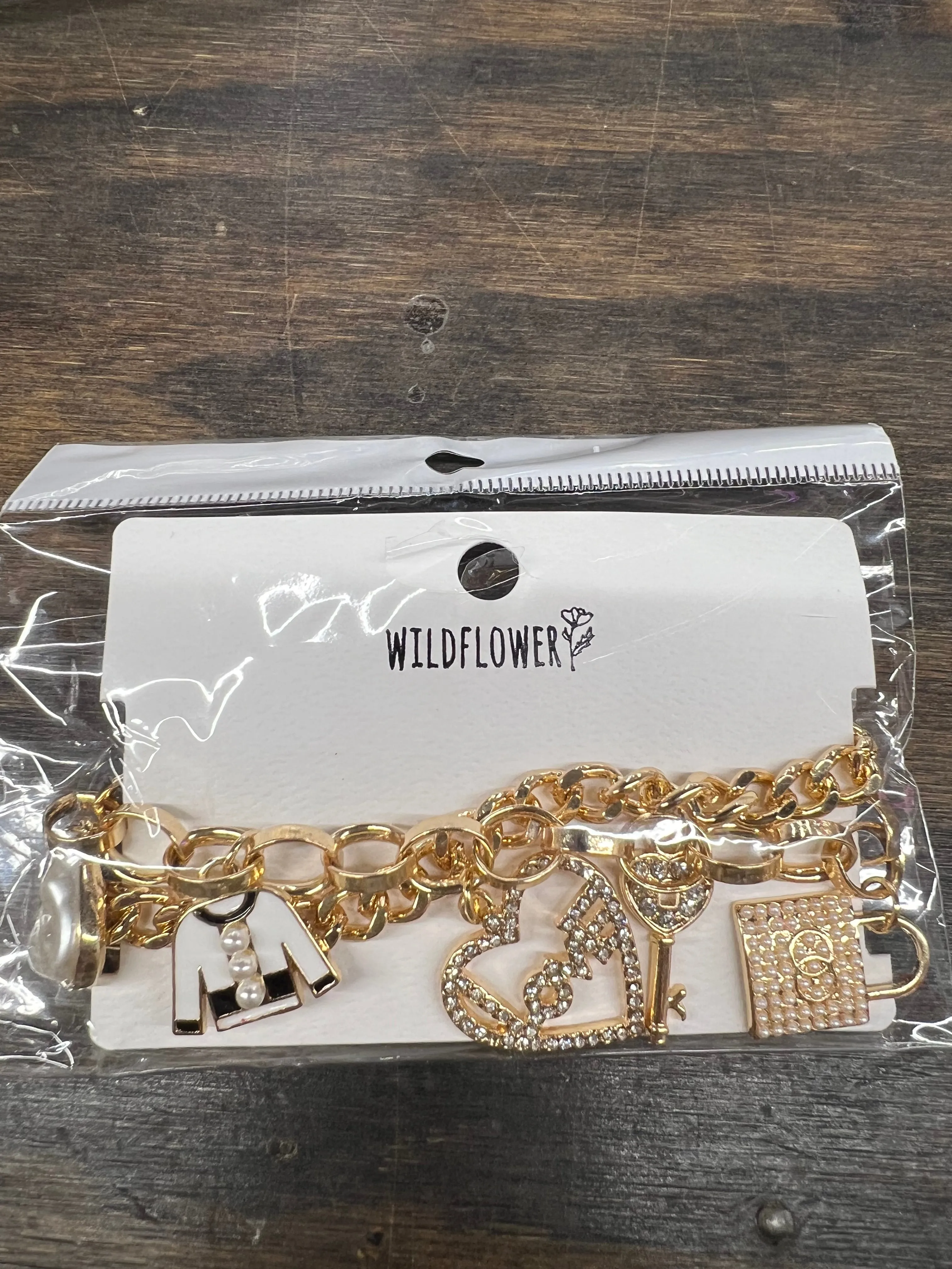 Stack Bracelet with Charms