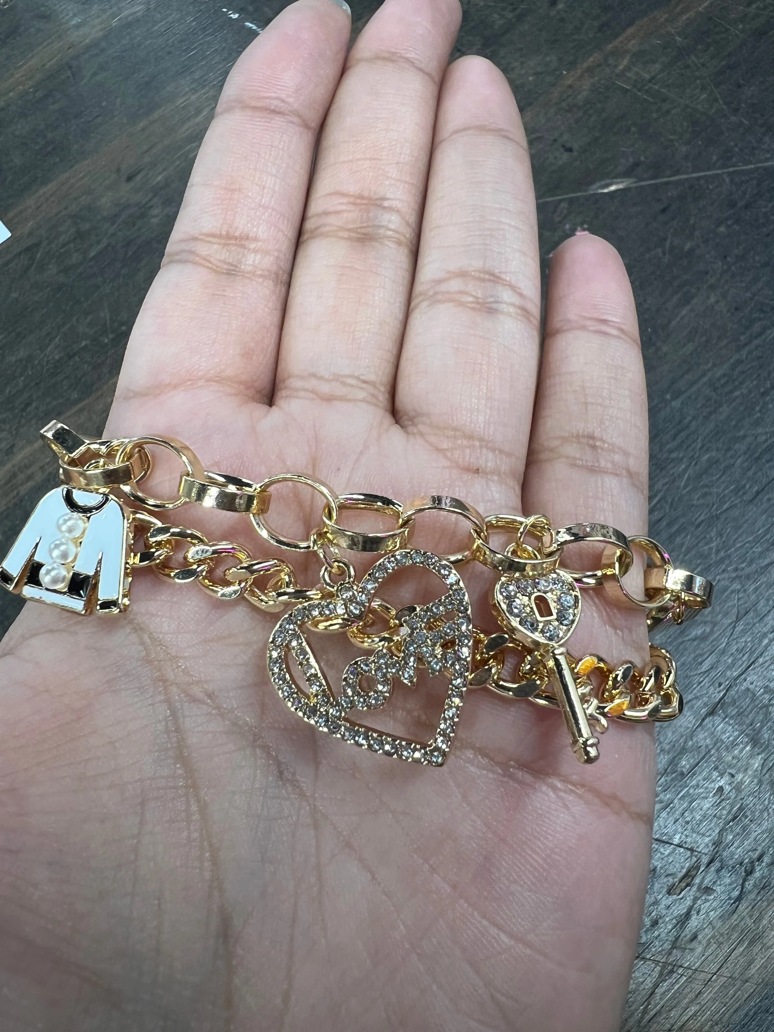 Stack Bracelet with Charms