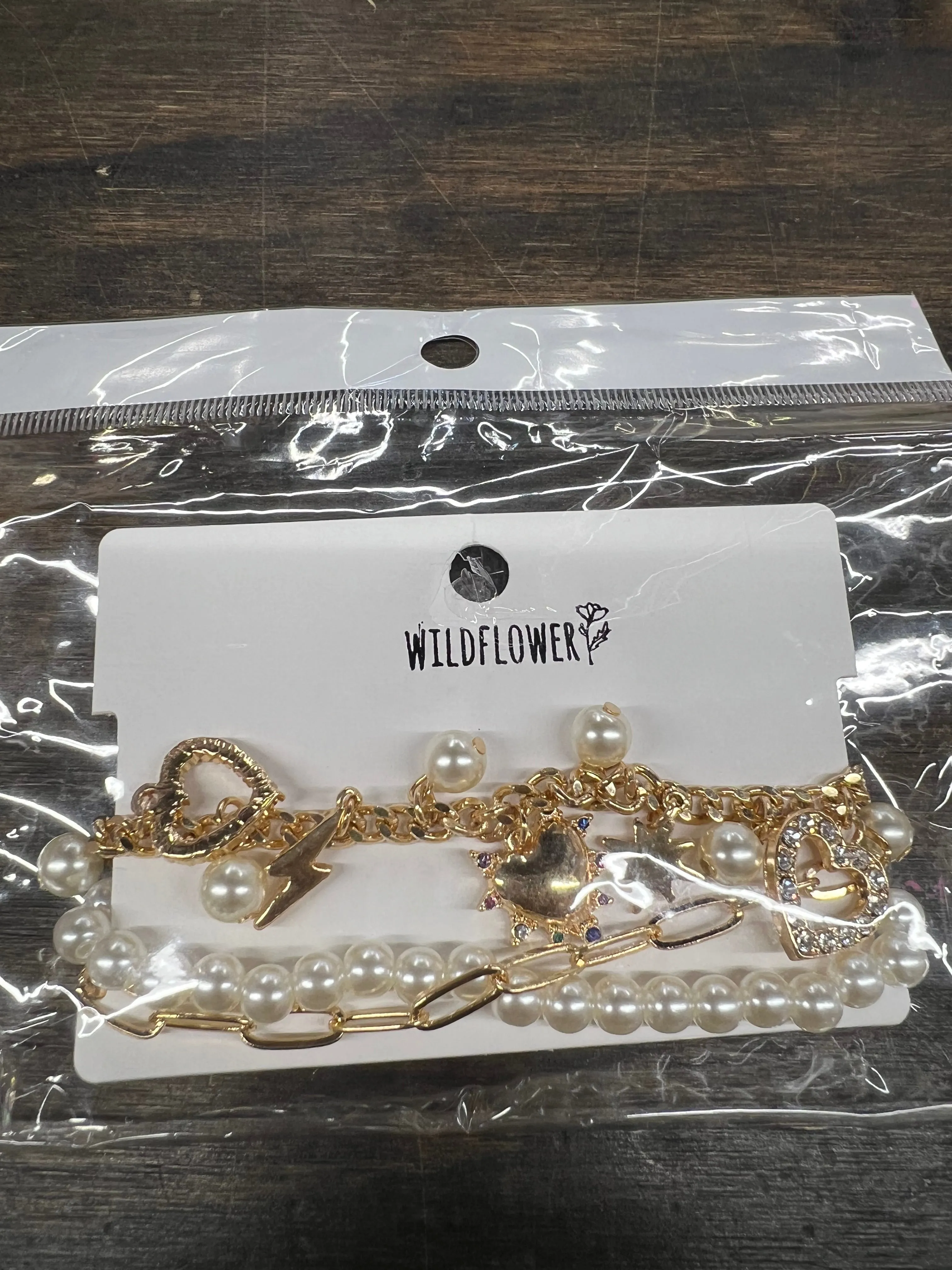 Stack Bracelet with Charms