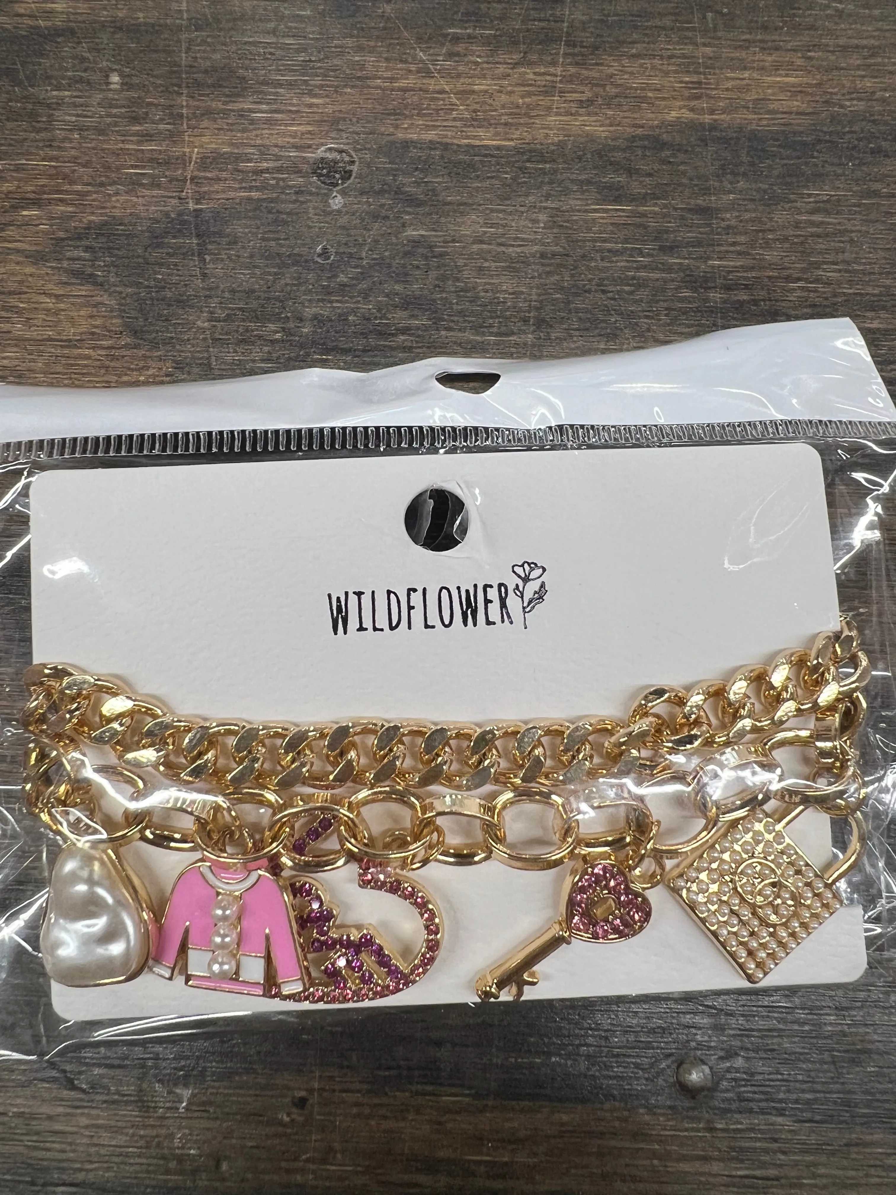 Stack Bracelet with Charms