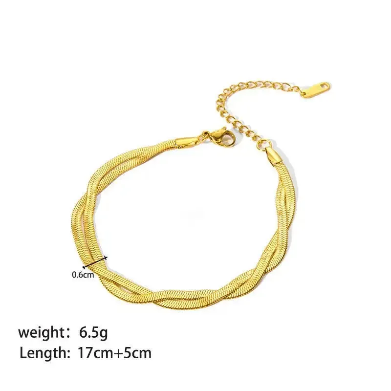 Stainless Steel Charm Bracelet