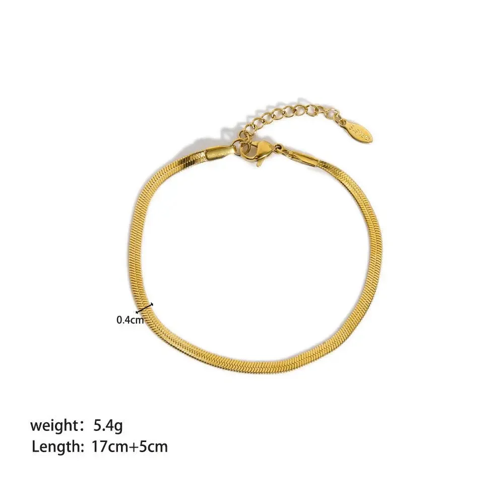 Stainless Steel Charm Bracelet