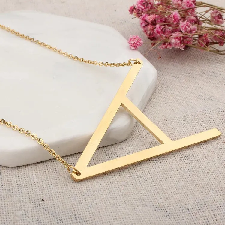 Statement Initial Necklace
