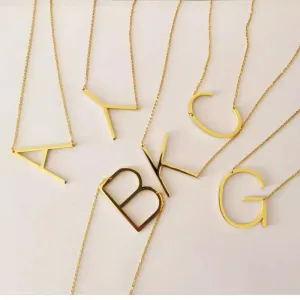 Statement Initial Necklace