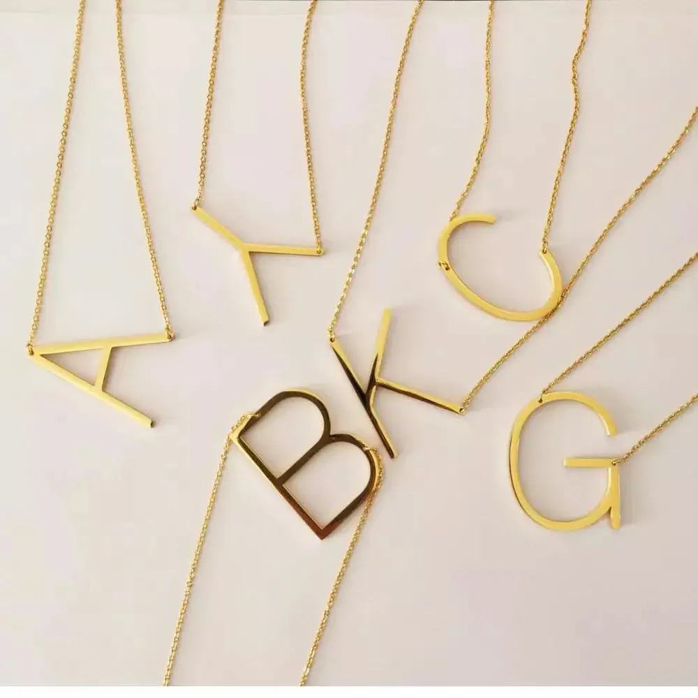 Statement Initial Necklace