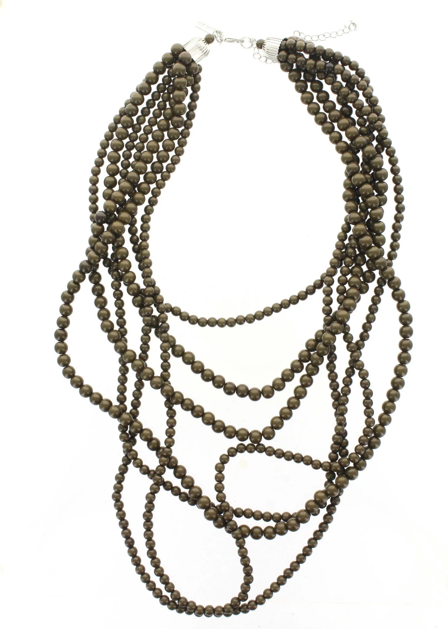 Stranded Statement Necklace - Multiple Color Options