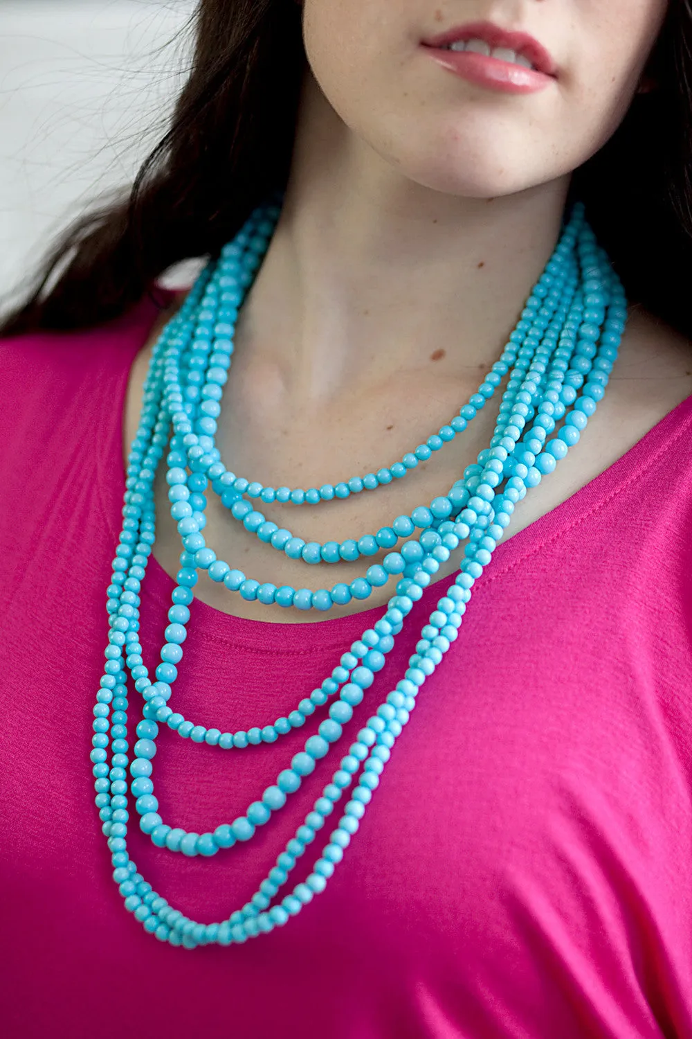 Stranded Statement Necklace - Multiple Color Options