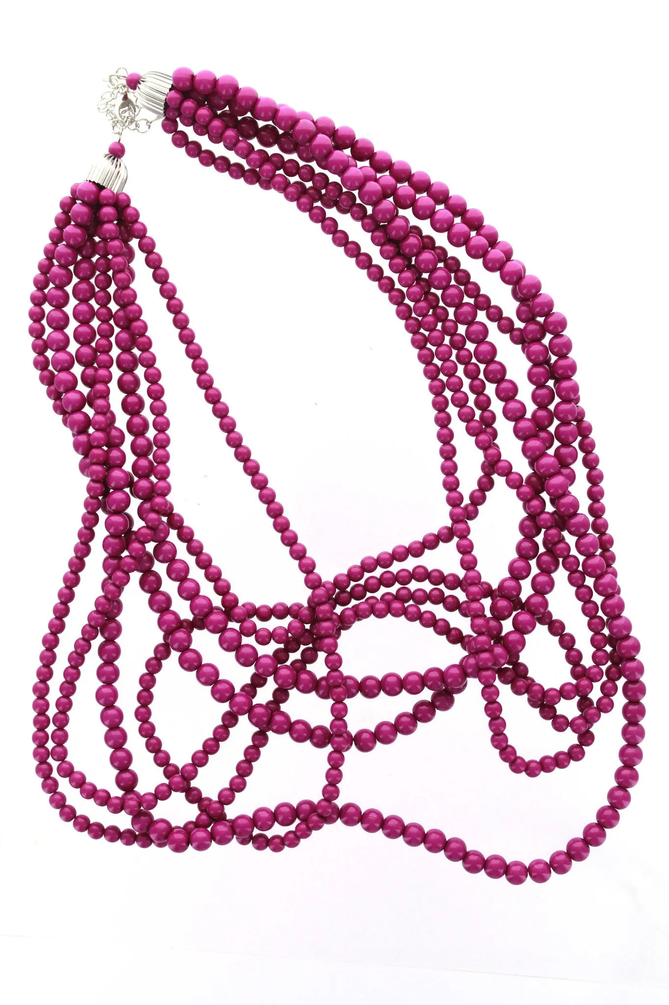 Stranded Statement Necklace - Multiple Color Options