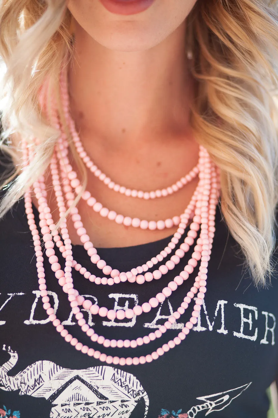 Stranded Statement Necklace - Multiple Color Options