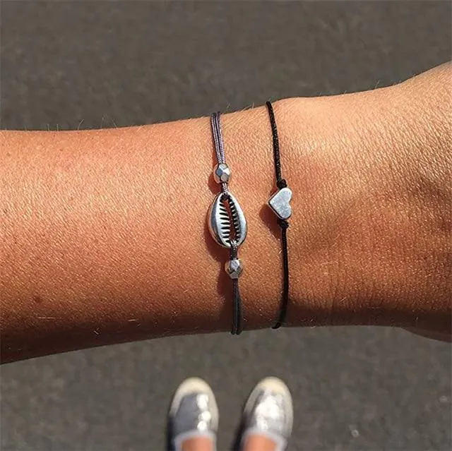 Stylish Bracelets 4 Pcs/ Set