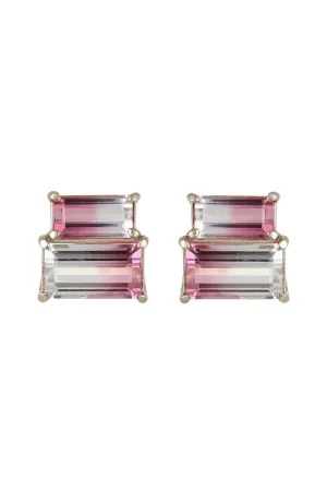Sugarloaf Tourmaline Stud Earrings