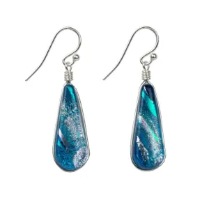 Sunburst Falls Earrings (Sea Blue) by Nickel Smart®