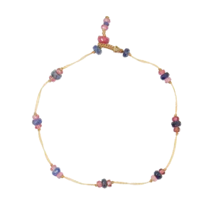 T. Bee Bracelet duo Saphire with Tourmaline