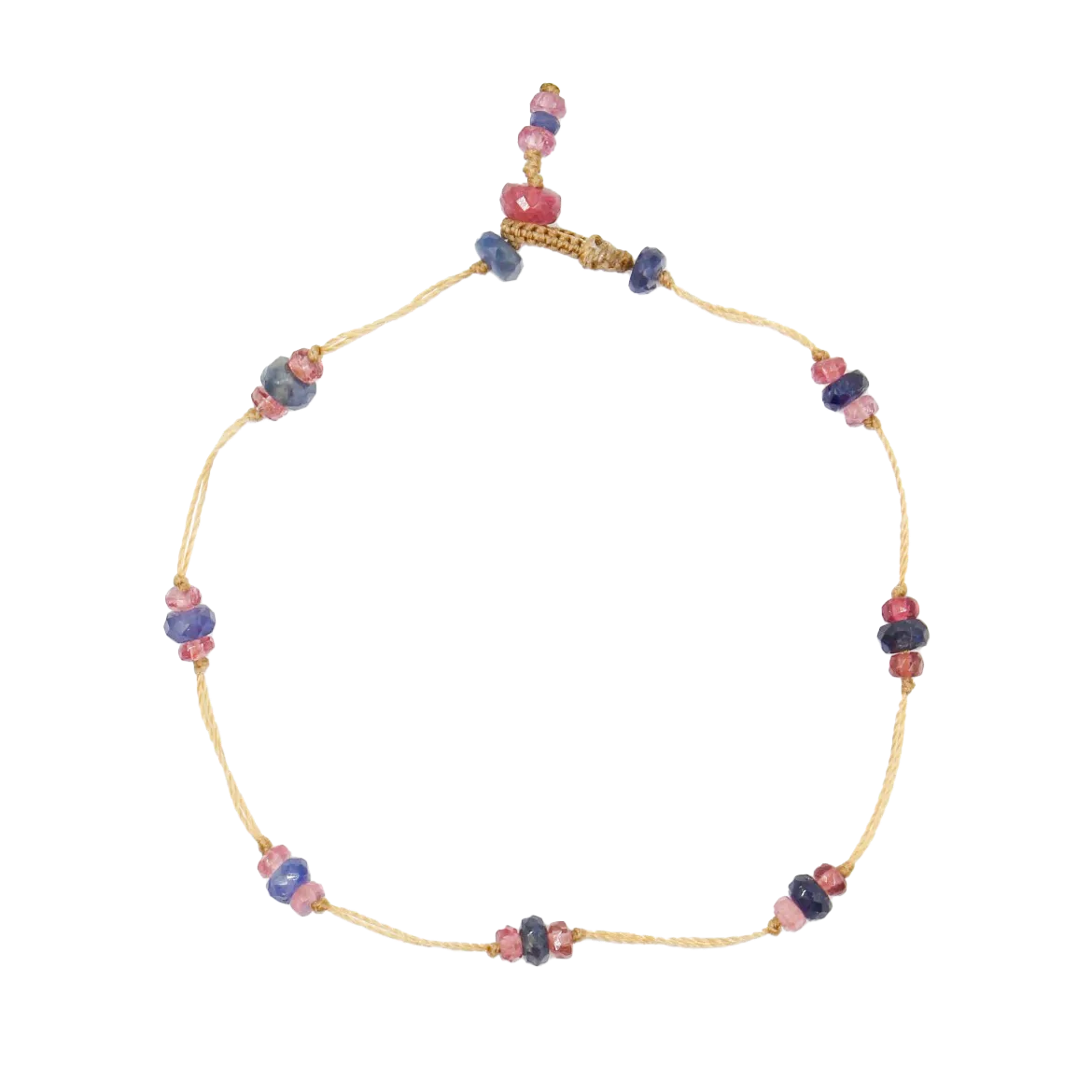 T. Bee Bracelet duo Saphire with Tourmaline