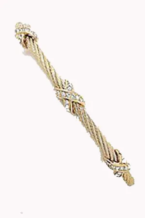 Take A Break Gold Pave Bracelet
