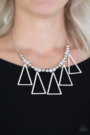 Terra Nouveau - Silver Necklace-Paparazzi