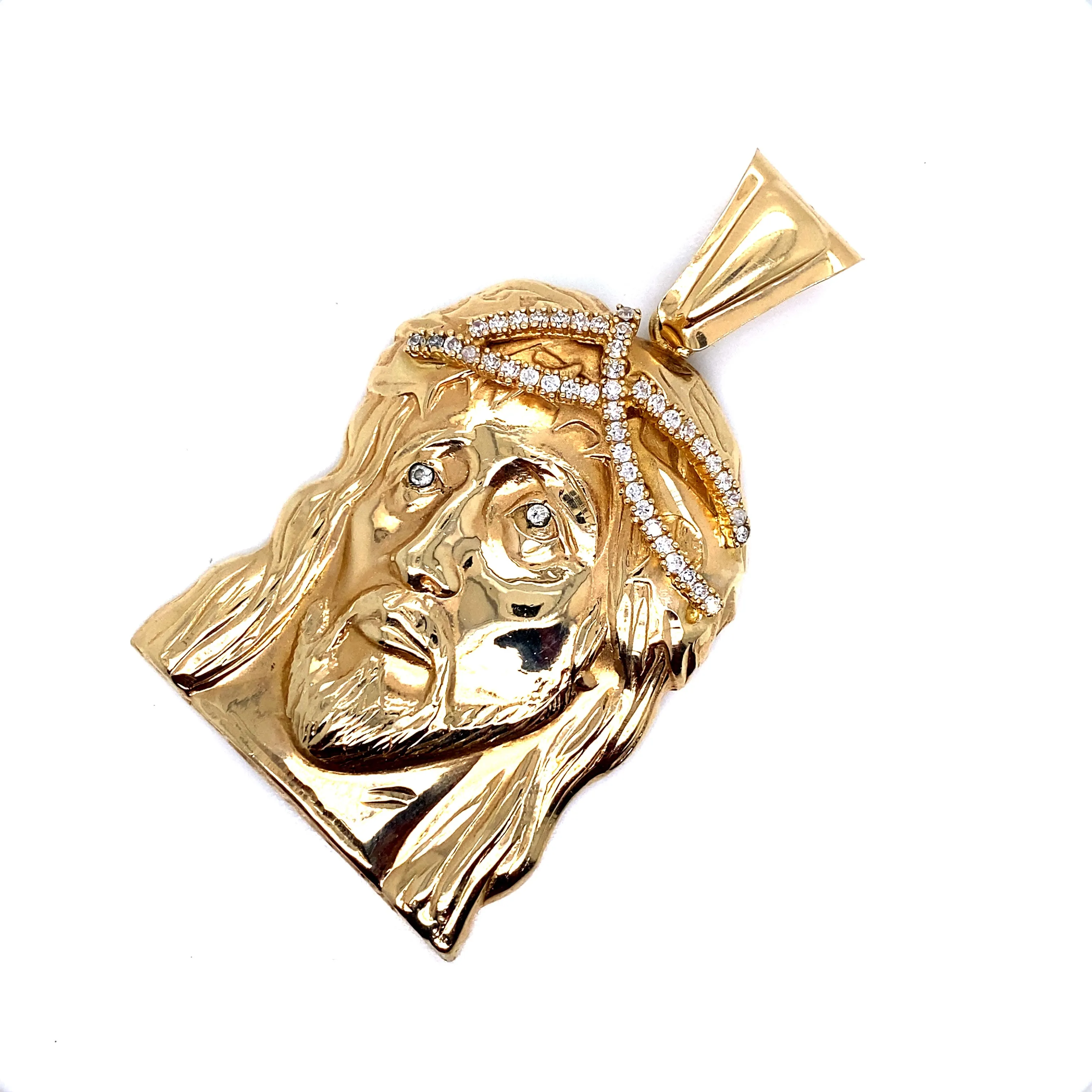 Traditional Jesus Head Pendant