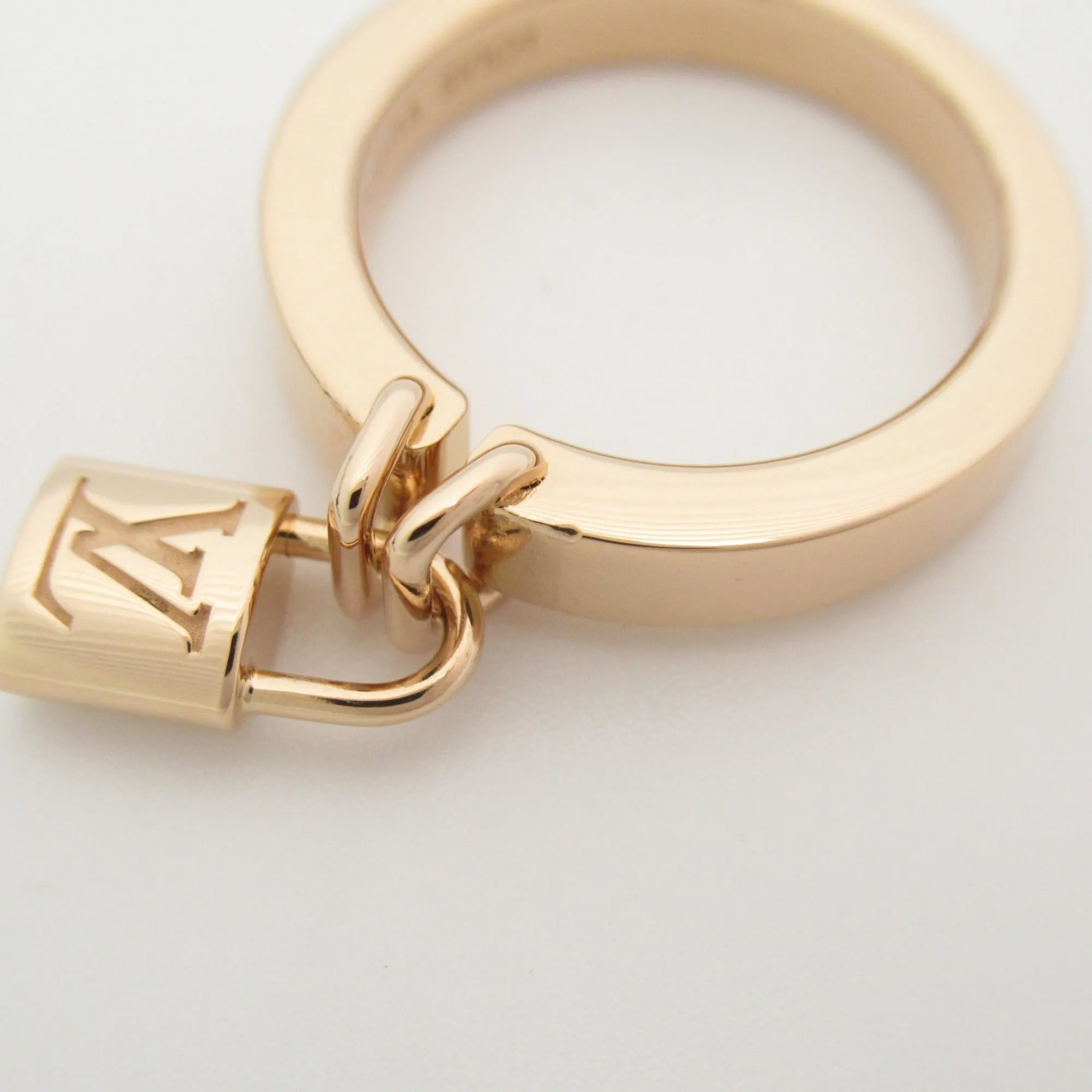 Trendy Inspired Louis Vuitton Bar Lock It Ring Pm Ring Gold K18pg[rose Gold] Gold
