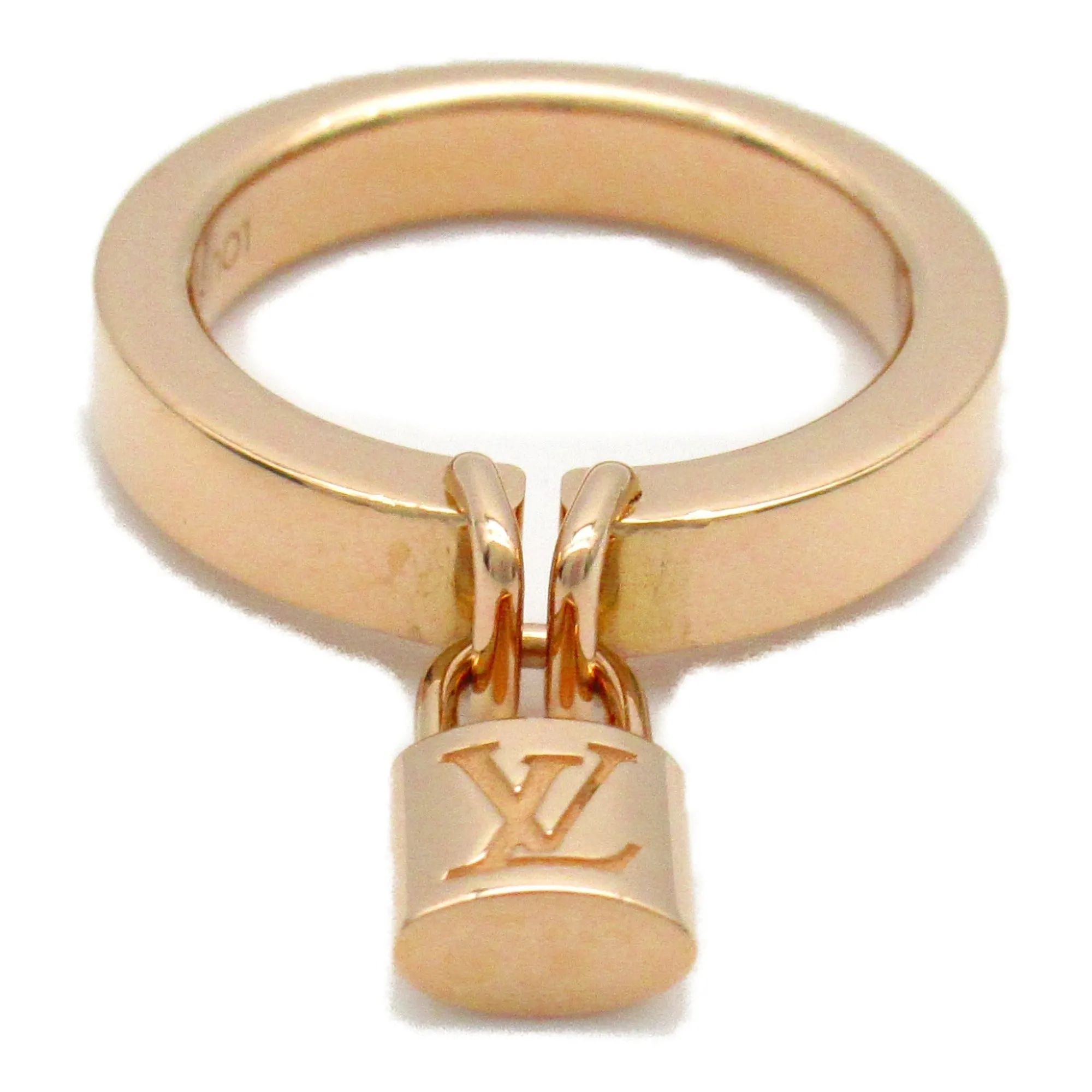 Trendy Inspired Louis Vuitton Bar Lock It Ring Pm Ring Gold K18pg[rose Gold] Gold