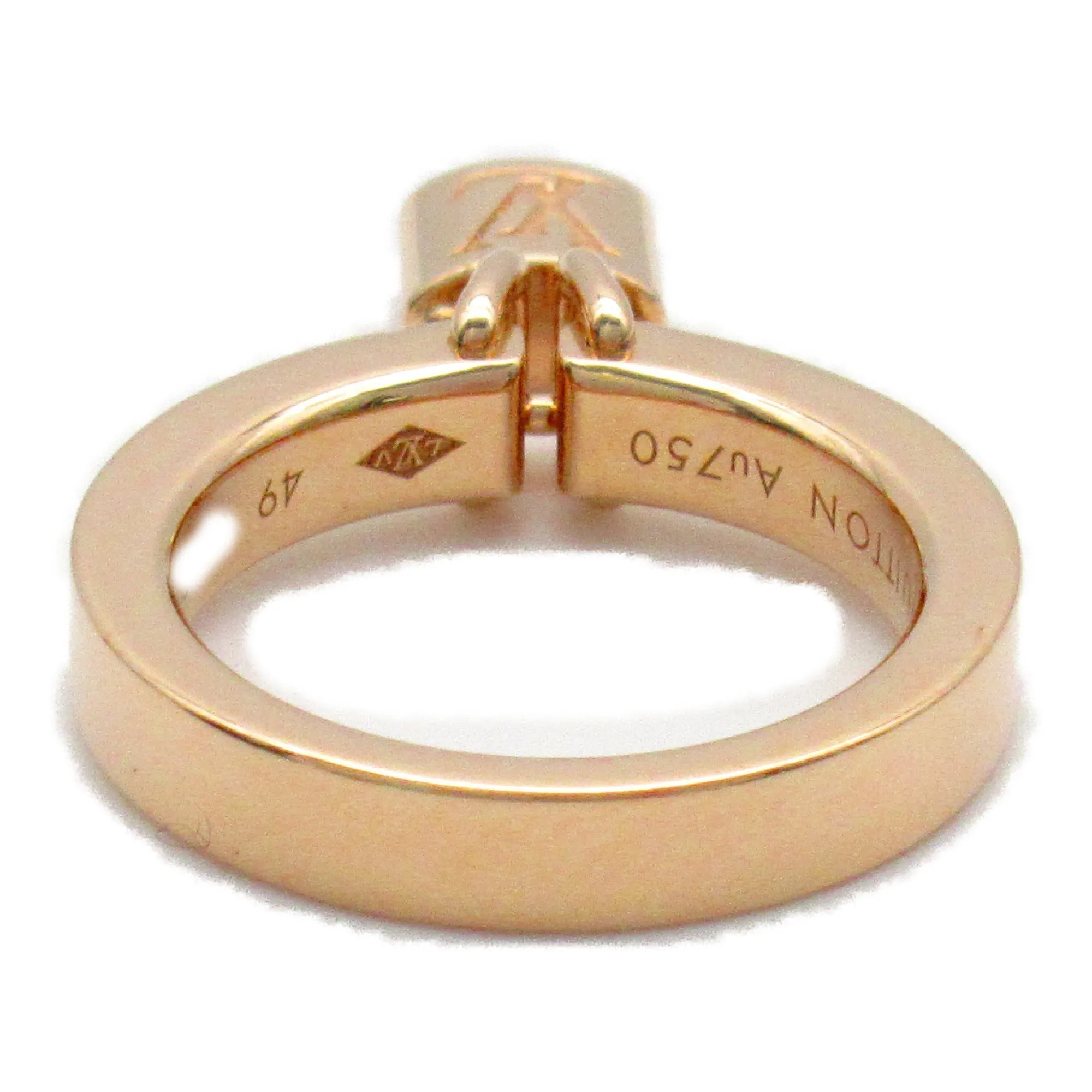 Trendy Inspired Louis Vuitton Bar Lock It Ring Pm Ring Gold K18pg[rose Gold] Gold
