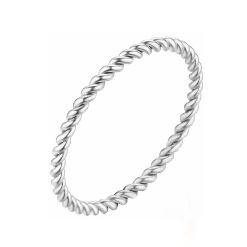 Trendy Rope Lace Ring for Women