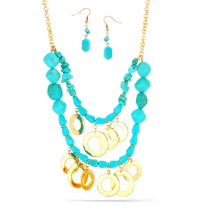 TURQUOISE  NECKLACES #SWR-CP2128